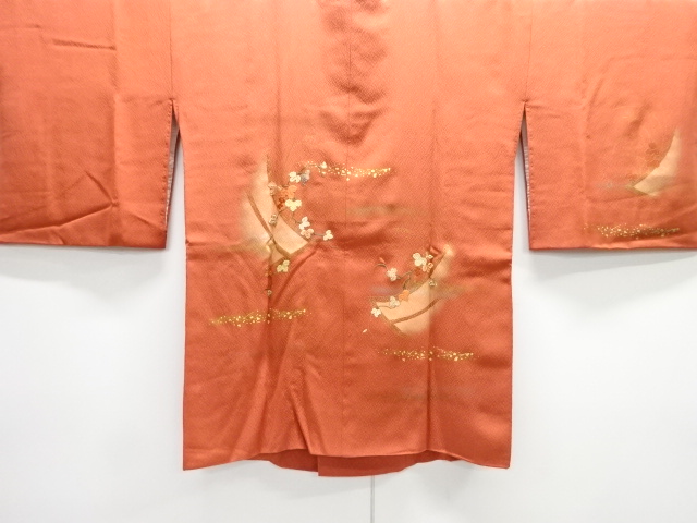 JAPANESE MICHIYUKI COAT / EMBROIDERY / GRAPE ARABESQUE